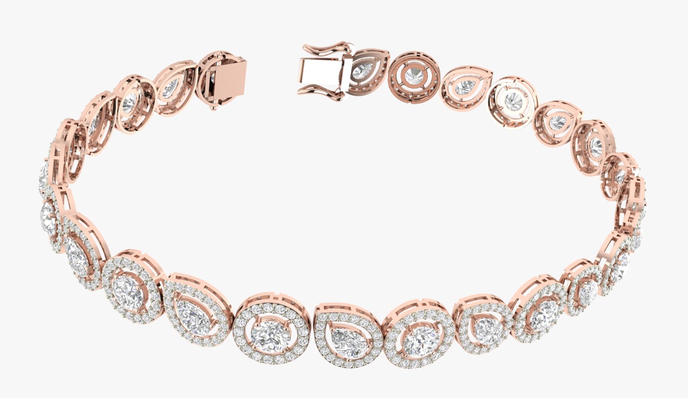 Classic Diamond Tennis Bracelet - Aranya Diamonds